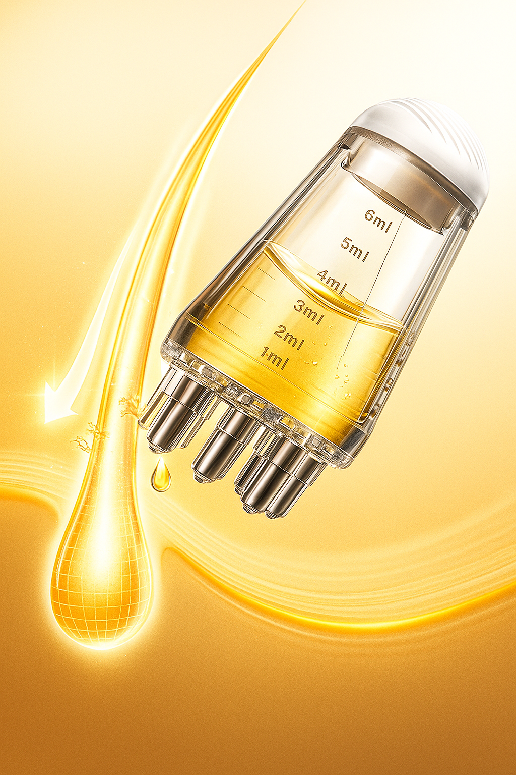 No-Mess Scalp Applicator ball roller 6ml